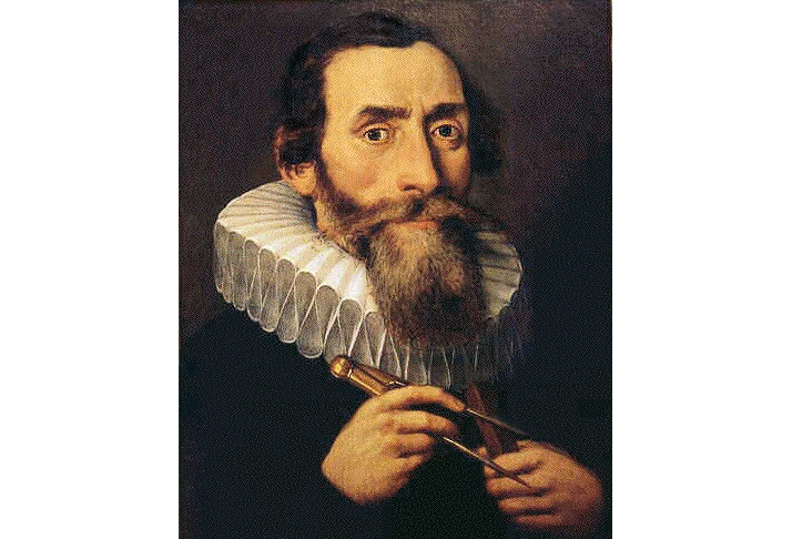 Johanesui Kepleriui – 450 metų.